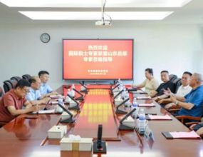 孙明高会长一行应邀到青岛恒星科技学院考察交流