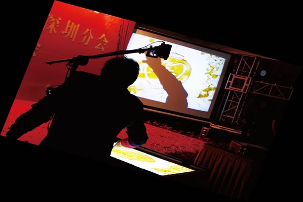 文艺表演-现场创作沙画